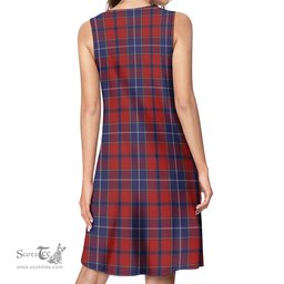 Scottish Wishart Dress Tartan Womens Casual Dresses - Tartan Dress Womens Scottish Plaid Tartan Plaid - ScotsTee - scotstee.com