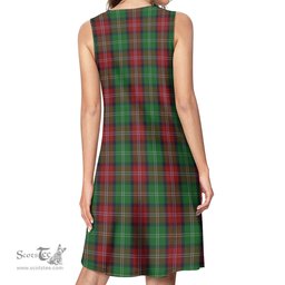 Scottish Sawyer Tartan Womens Casual Dresses - Tartan Dress Womens Scottish Plaid Tartan Plaid - ScotsTee - scotstee.com