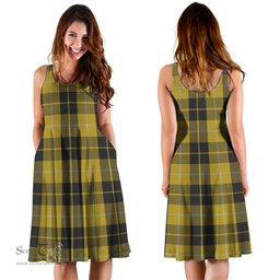Scottish Barclay Dress Tartan Sleeveless Midi Womens Dress - Tartan Midi Dress Scottish Plaid Tartan Plaid - ScotsTee - scotstee.com
