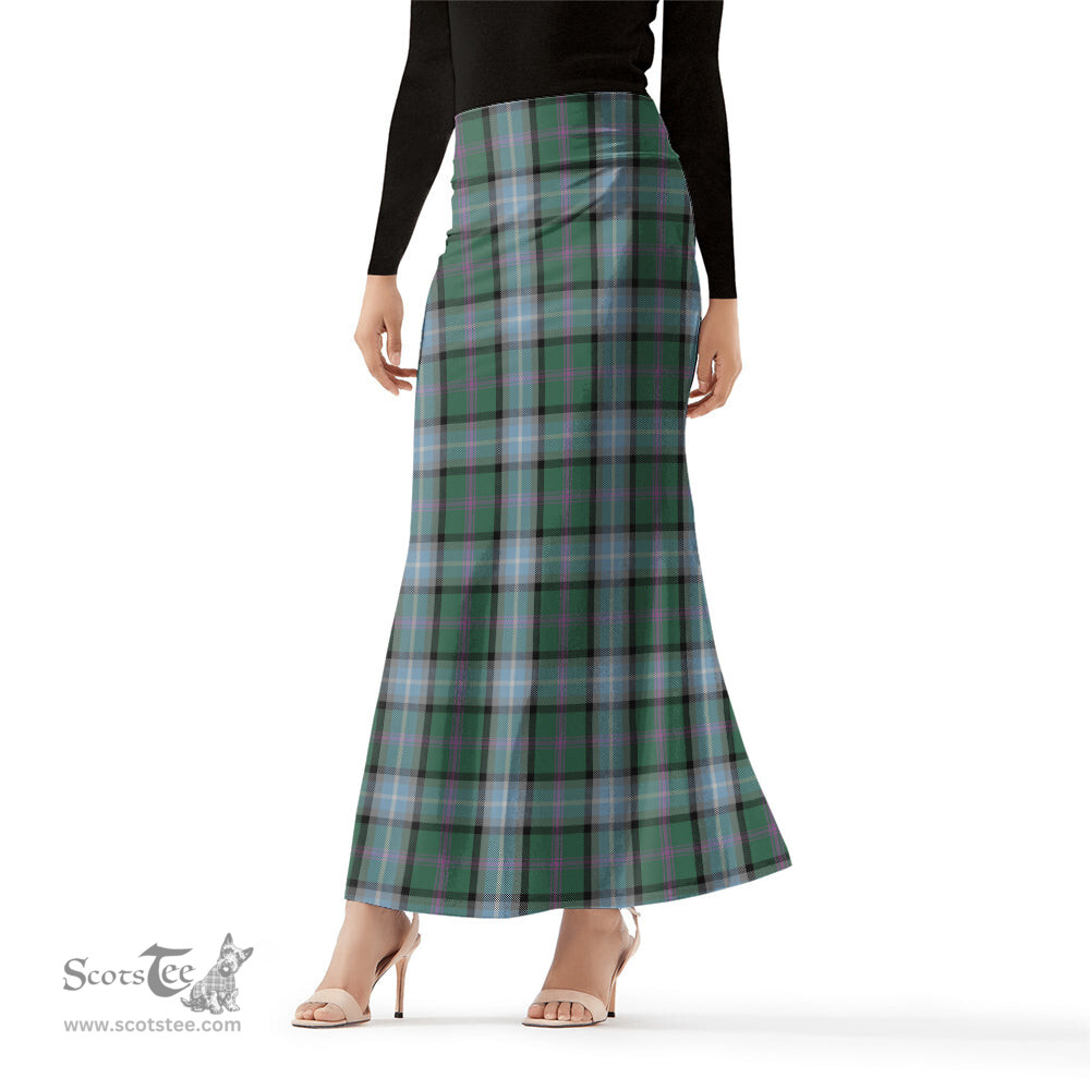 Scottish Alexander of Menstry Hunting Tartan Womens Full Length Skirt - Tartan Skirt Knee Length Scottish Plaid Tartan Plaid - ScotsTee - scotstee.com