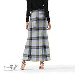 Scottish Bell Tartan Womens Full Length Skirt - Tartan Skirt Knee Length Scottish Plaid Tartan Plaid - ScotsTee - scotstee.com