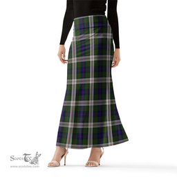Scottish Blair Dress Tartan Womens Full Length Skirt - Tartan Skirt Knee Length Scottish Plaid Tartan Plaid - ScotsTee - scotstee.com