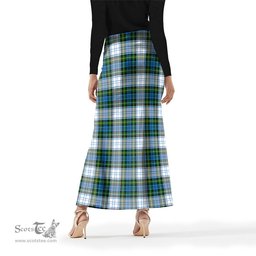 Scottish Campbell Dress Tartan Womens Full Length Skirt - Tartan Skirt Knee Length Scottish Plaid Tartan Plaid - ScotsTee - scotstee.com
