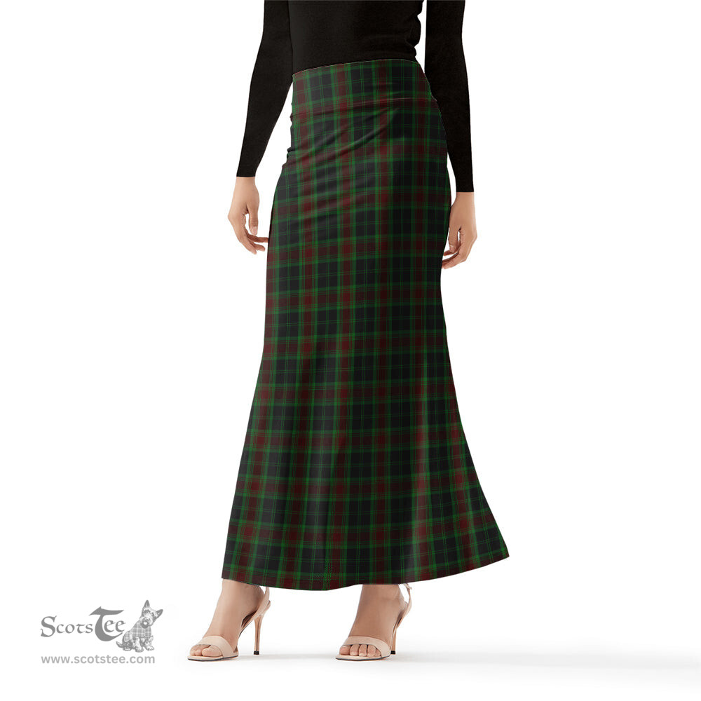 Scottish Carlow County Ireland Tartan Womens Full Length Skirt - Tartan Skirt Knee Length Scottish Plaid Tartan Plaid - ScotsTee - scotstee.com