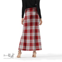 Scottish Cunningham Dress Tartan Womens Full Length Skirt - Tartan Skirt Knee Length Scottish Plaid Tartan Plaid - ScotsTee - scotstee.com