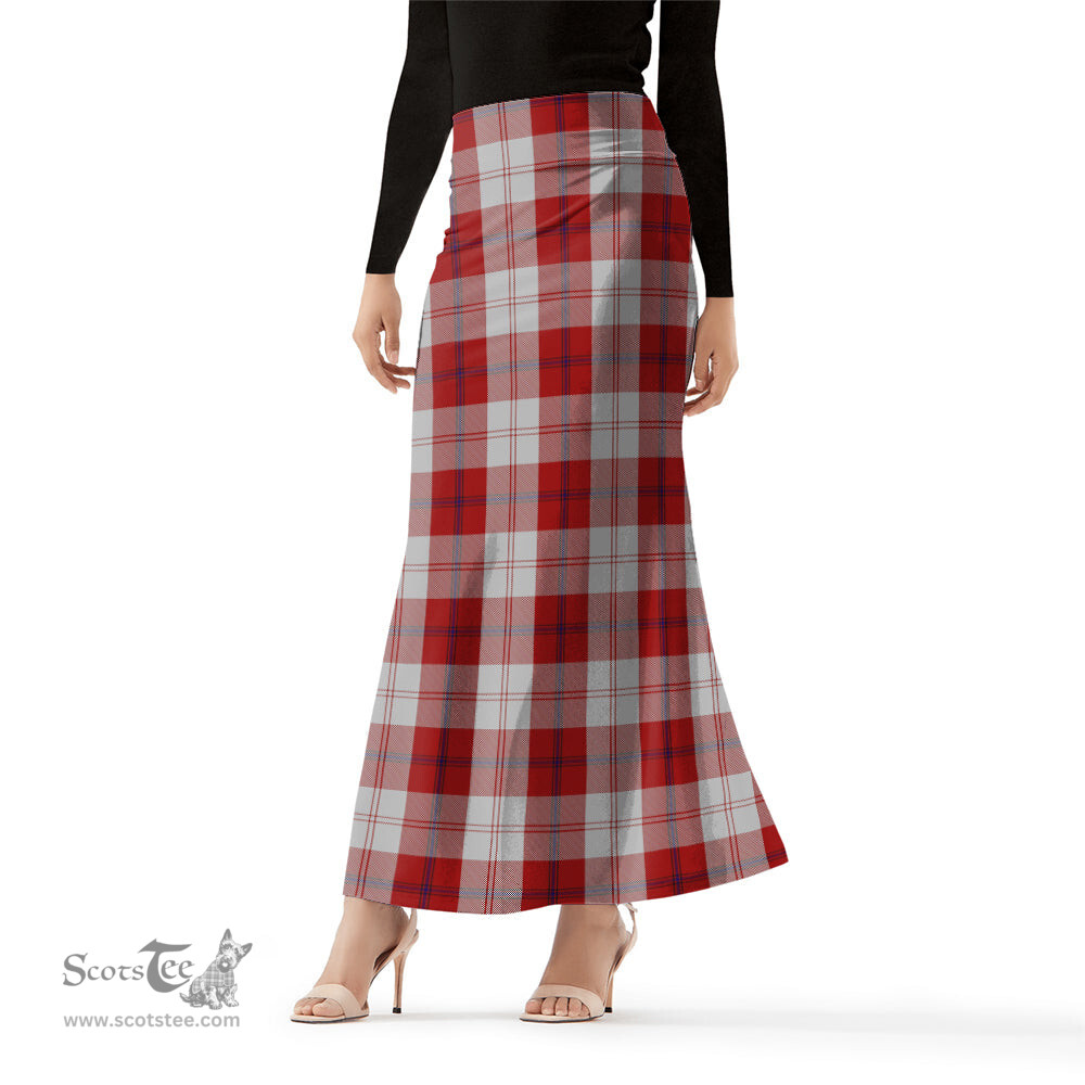 Scottish Cunningham Dress Tartan Womens Full Length Skirt - Tartan Skirt Knee Length Scottish Plaid Tartan Plaid - ScotsTee - scotstee.com