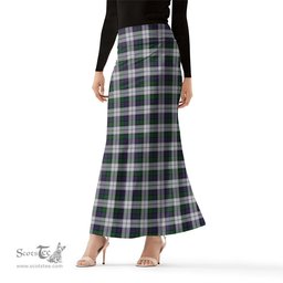 Scottish Campbell of Cawdor Dress Tartan Womens Full Length Skirt - Tartan Skirt Knee Length Scottish Plaid Tartan Plaid - ScotsTee - scotstee.com