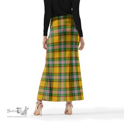 Scottish Essex County Canada Tartan Womens Full Length Skirt - Tartan Skirt Knee Length Scottish Plaid Tartan Plaid - ScotsTee - scotstee.com