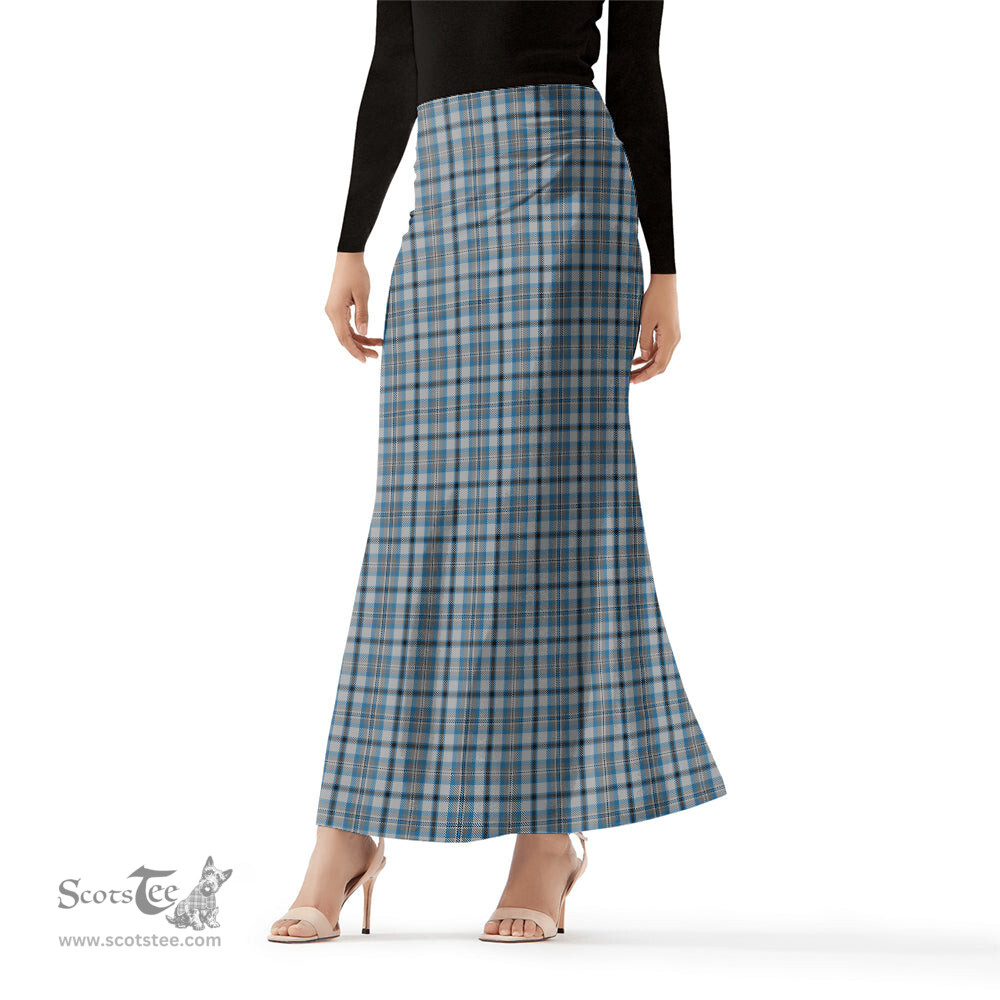 Scottish Conquergood Tartan Womens Full Length Skirt - Tartan Skirt Knee Length Scottish Plaid Tartan Plaid - ScotsTee - scotstee.com
