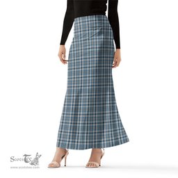 Scottish Conquergood Tartan Womens Full Length Skirt - Tartan Skirt Knee Length Scottish Plaid Tartan Plaid - ScotsTee - scotstee.com