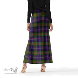 Scottish Cameron of Erracht Modern Tartan Womens Full Length Skirt - Tartan Skirt Knee Length Scottish Plaid Tartan Plaid - ScotsTee - scotstee.com