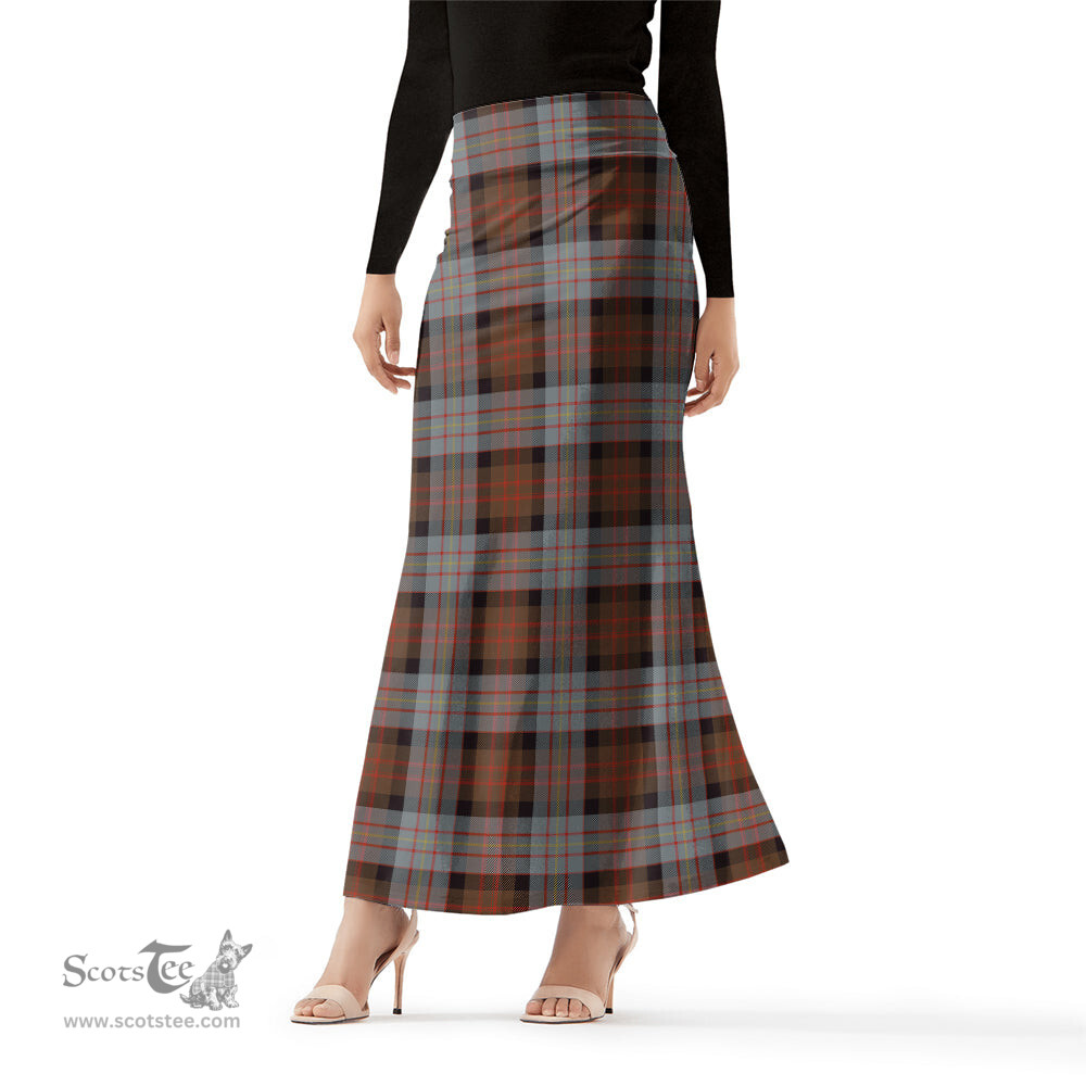 Scottish Cameron of Erracht Weathered Tartan Womens Full Length Skirt - Tartan Skirt Knee Length Scottish Plaid Tartan Plaid - ScotsTee - scotstee.com