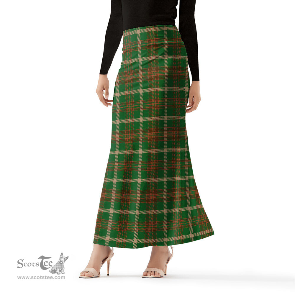 Scottish Copeland Tartan Womens Full Length Skirt - Tartan Skirt Knee Length Scottish Plaid Tartan Plaid - ScotsTee - scotstee.com