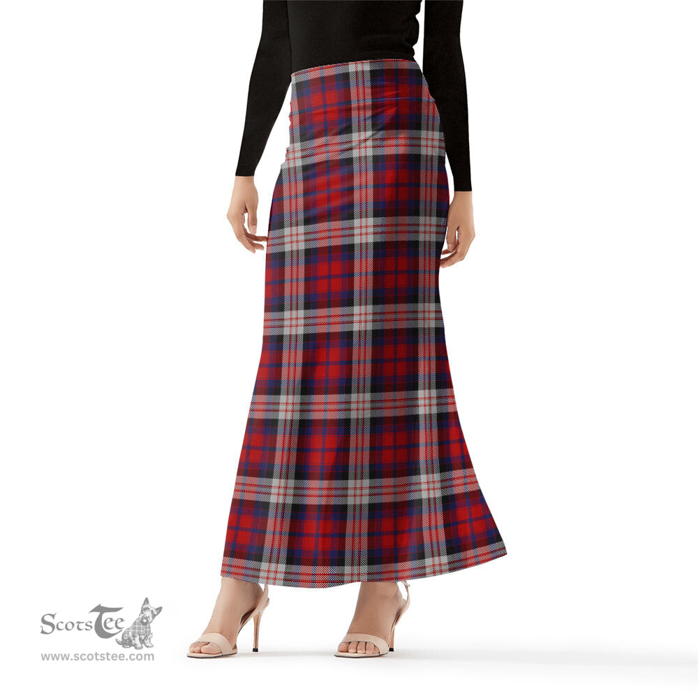 Scottish MacDonald Dress Irish Tartan Womens Full Length Skirt - Tartan Skirt Knee Length Scottish Plaid Tartan Plaid - ScotsTee - scotstee.com