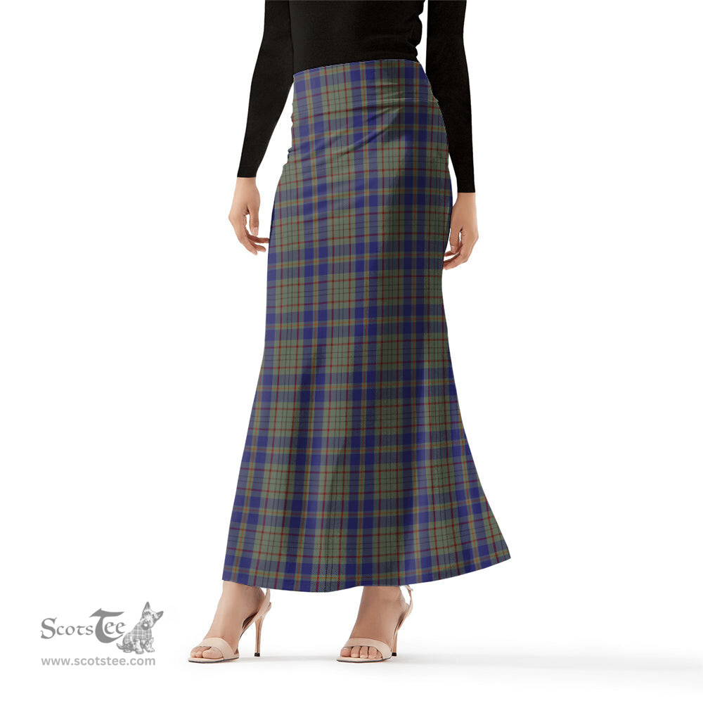 Scottish Kildare County Ireland Tartan Womens Full Length Skirt - Tartan Skirt Knee Length Scottish Plaid Tartan Plaid - ScotsTee - scotstee.com