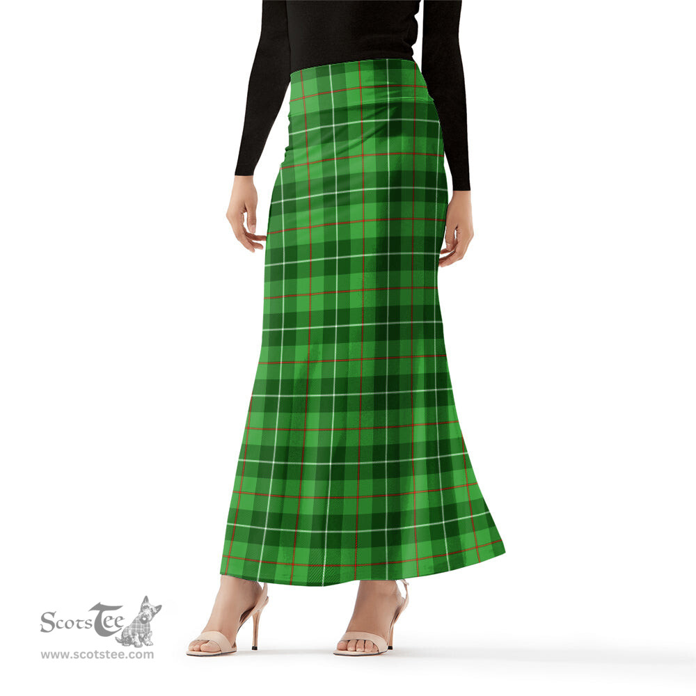 Scottish Galloway Tartan Womens Full Length Skirt - Tartan Skirt Knee Length Scottish Plaid Tartan Plaid - ScotsTee - scotstee.com