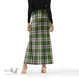 Scottish Hay White Dress Tartan Womens Full Length Skirt - Tartan Skirt Knee Length Scottish Plaid Tartan Plaid - ScotsTee - scotstee.com