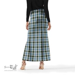 Scottish Henderson Dress Tartan Womens Full Length Skirt - Tartan Skirt Knee Length Scottish Plaid Tartan Plaid - ScotsTee - scotstee.com