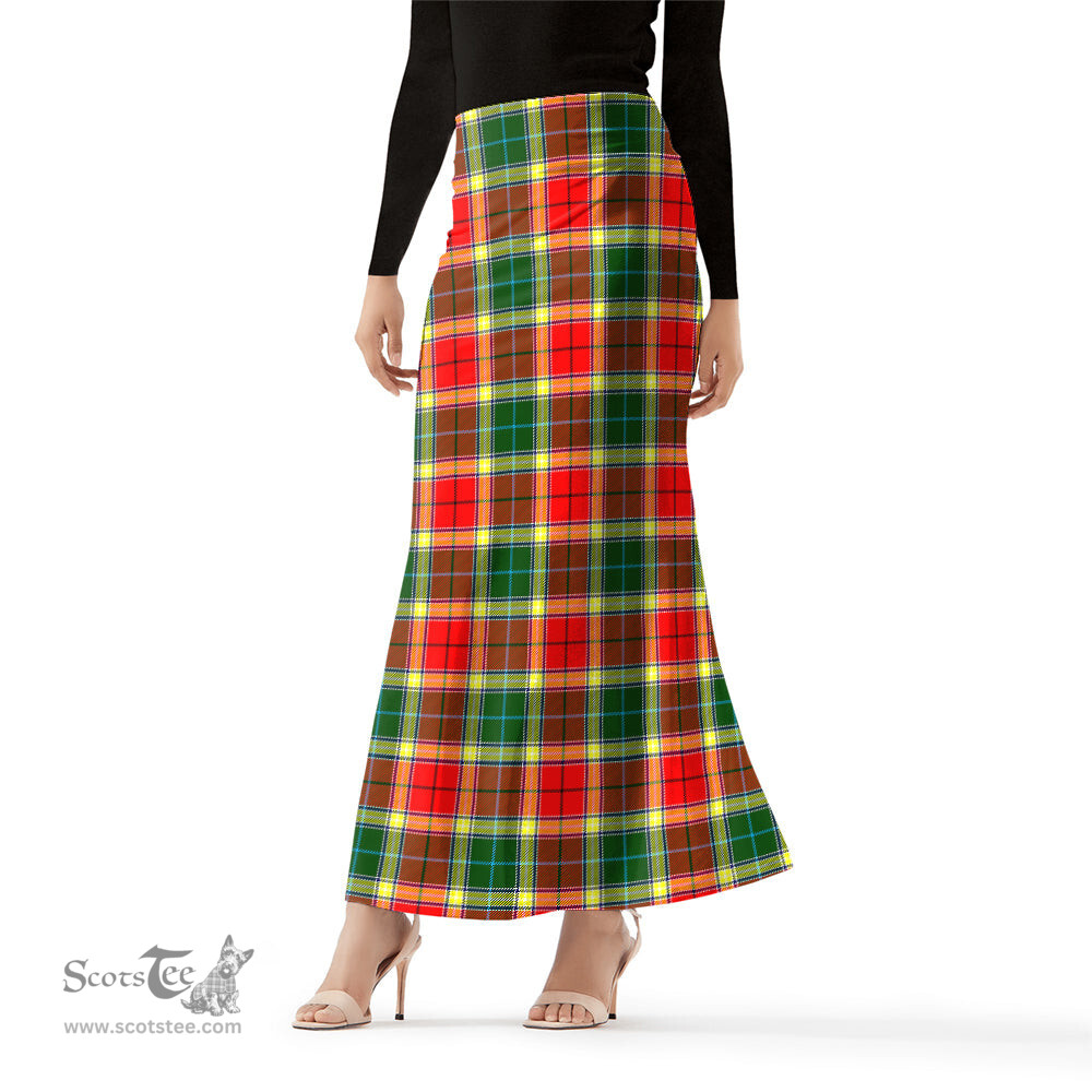 Scottish Gibsone (Gibson-Gibbs) Tartan Womens Full Length Skirt - Tartan Skirt Knee Length Scottish Plaid Tartan Plaid - ScotsTee - scotstee.com