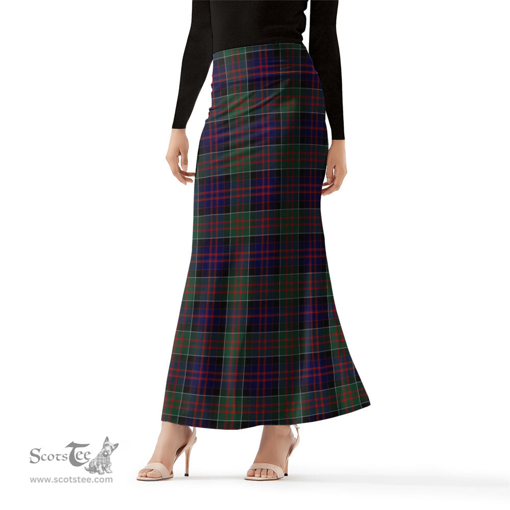 Scottish MacDonald of Clan Ranald Tartan Womens Full Length Skirt - Tartan Skirt Knee Length Scottish Plaid Tartan Plaid - ScotsTee - scotstee.com
