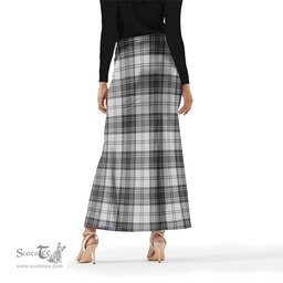Scottish Glendinning Tartan Womens Full Length Skirt - Tartan Skirt Knee Length Scottish Plaid Tartan Plaid - ScotsTee - scotstee.com