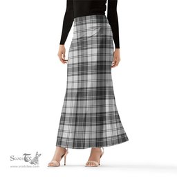 Scottish Glendinning Tartan Womens Full Length Skirt - Tartan Skirt Knee Length Scottish Plaid Tartan Plaid - ScotsTee - scotstee.com