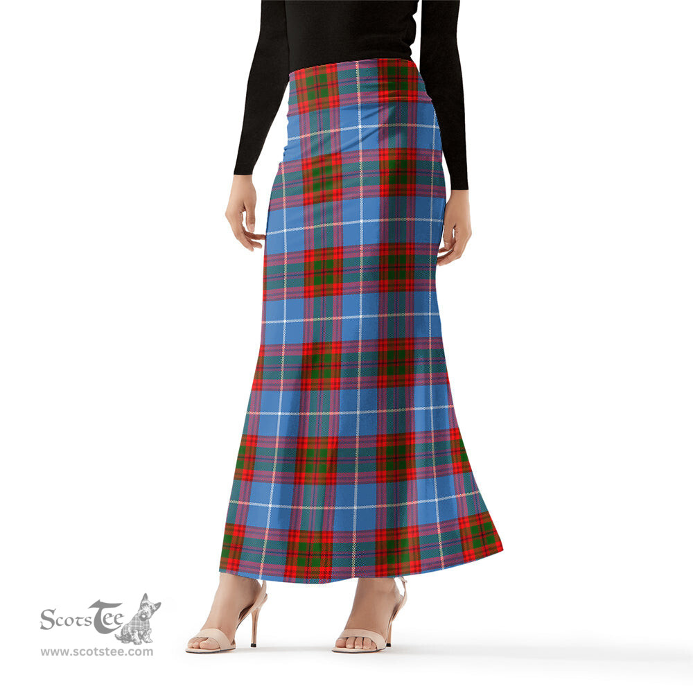 Scottish Pentland Tartan Womens Full Length Skirt - Tartan Skirt Knee Length Scottish Plaid Tartan Plaid - ScotsTee - scotstee.com