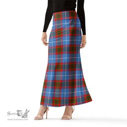Scottish Pentland Tartan Womens Full Length Skirt - Tartan Skirt Knee Length Scottish Plaid Tartan Plaid - ScotsTee - scotstee.com
