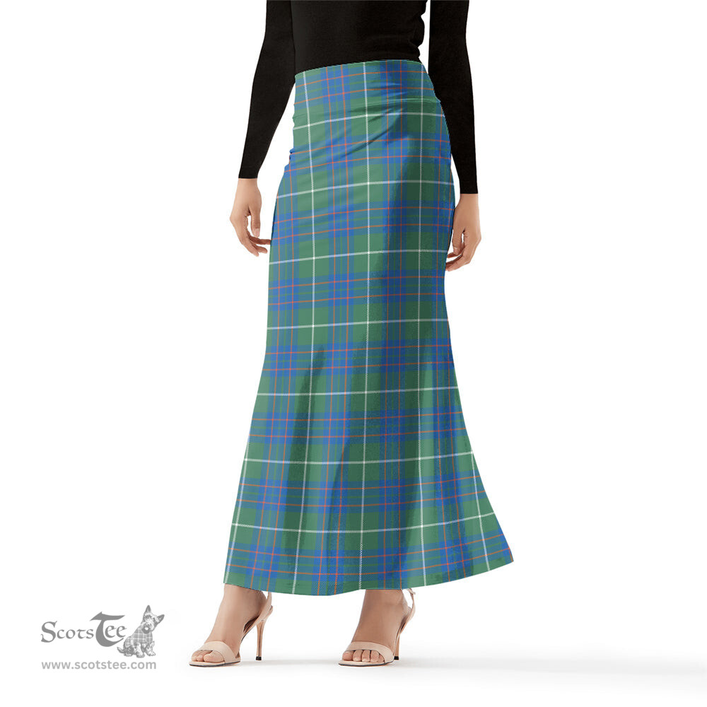 Scottish MacIntyre Hunting Ancient Tartan Womens Full Length Skirt - Tartan Skirt Knee Length Scottish Plaid Tartan Plaid - ScotsTee - scotstee.com