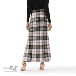 Scottish MacPherson Dress Ancient Tartan Womens Full Length Skirt - Tartan Skirt Knee Length Scottish Plaid Tartan Plaid - ScotsTee - scotstee.com