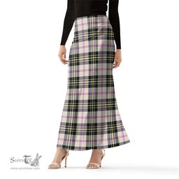 Scottish MacPherson Dress Ancient Tartan Womens Full Length Skirt - Tartan Skirt Knee Length Scottish Plaid Tartan Plaid - ScotsTee - scotstee.com