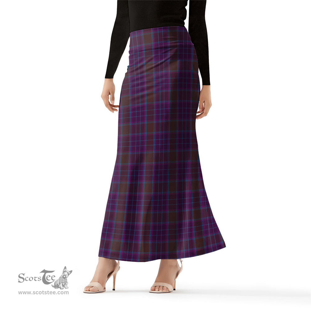 Scottish Phillips Tartan Womens Full Length Skirt - Tartan Skirt Knee Length Scottish Plaid Tartan Plaid - ScotsTee - scotstee.com