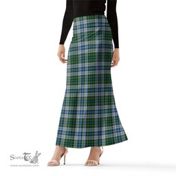 Scottish MacNeil Dress Tartan Womens Full Length Skirt - Tartan Skirt Knee Length Scottish Plaid Tartan Plaid - ScotsTee - scotstee.com