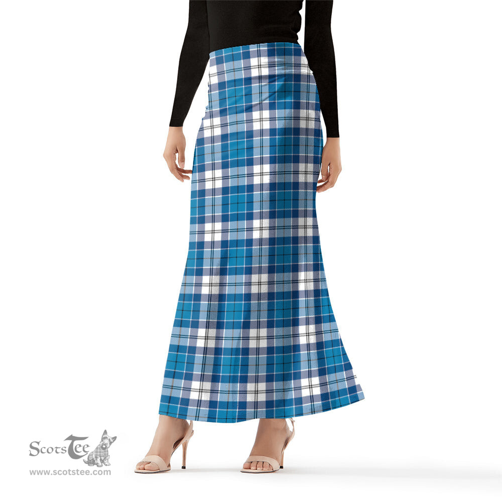 Scottish Roberton Tartan Womens Full Length Skirt - Tartan Skirt Knee Length Scottish Plaid Tartan Plaid - ScotsTee - scotstee.com