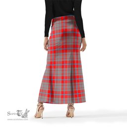 Scottish Moubray Tartan Womens Full Length Skirt - Tartan Skirt Knee Length Scottish Plaid Tartan Plaid - ScotsTee - scotstee.com