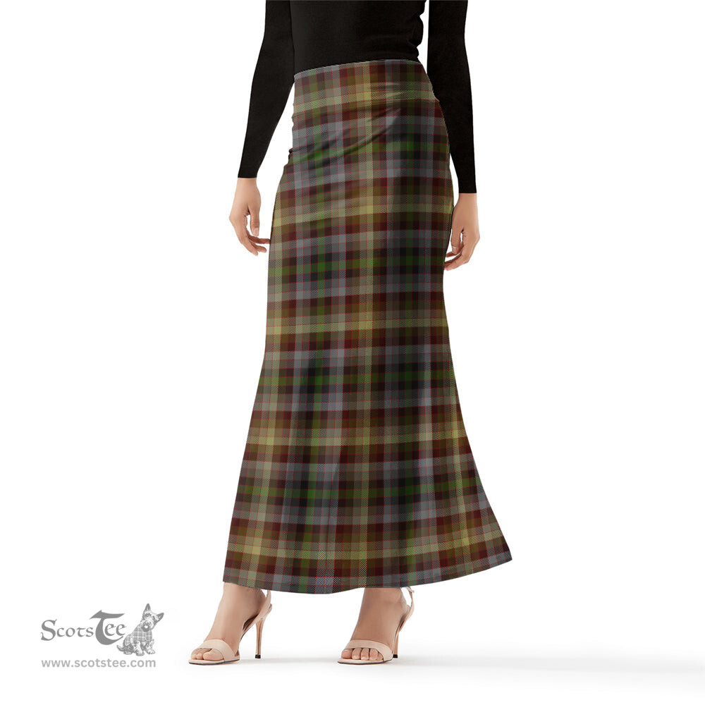 Scottish MacKay of Strathnaver Tartan Womens Full Length Skirt - Tartan Skirt Knee Length Scottish Plaid Tartan Plaid - ScotsTee - scotstee.com