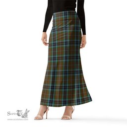 Scottish MacTavish Hunting Tartan Womens Full Length Skirt - Tartan Skirt Knee Length Scottish Plaid Tartan Plaid - ScotsTee - scotstee.com