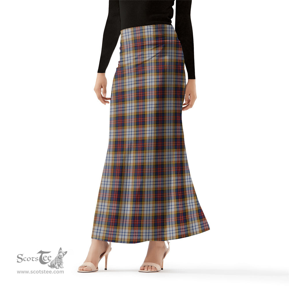 Scottish MacInnes Ancient Hunting Tartan Womens Full Length Skirt - Tartan Skirt Knee Length Scottish Plaid Tartan Plaid - ScotsTee - scotstee.com