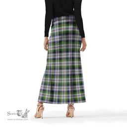 Scottish MacNaughton Dress Tartan Womens Full Length Skirt - Tartan Skirt Knee Length Scottish Plaid Tartan Plaid - ScotsTee - scotstee.com