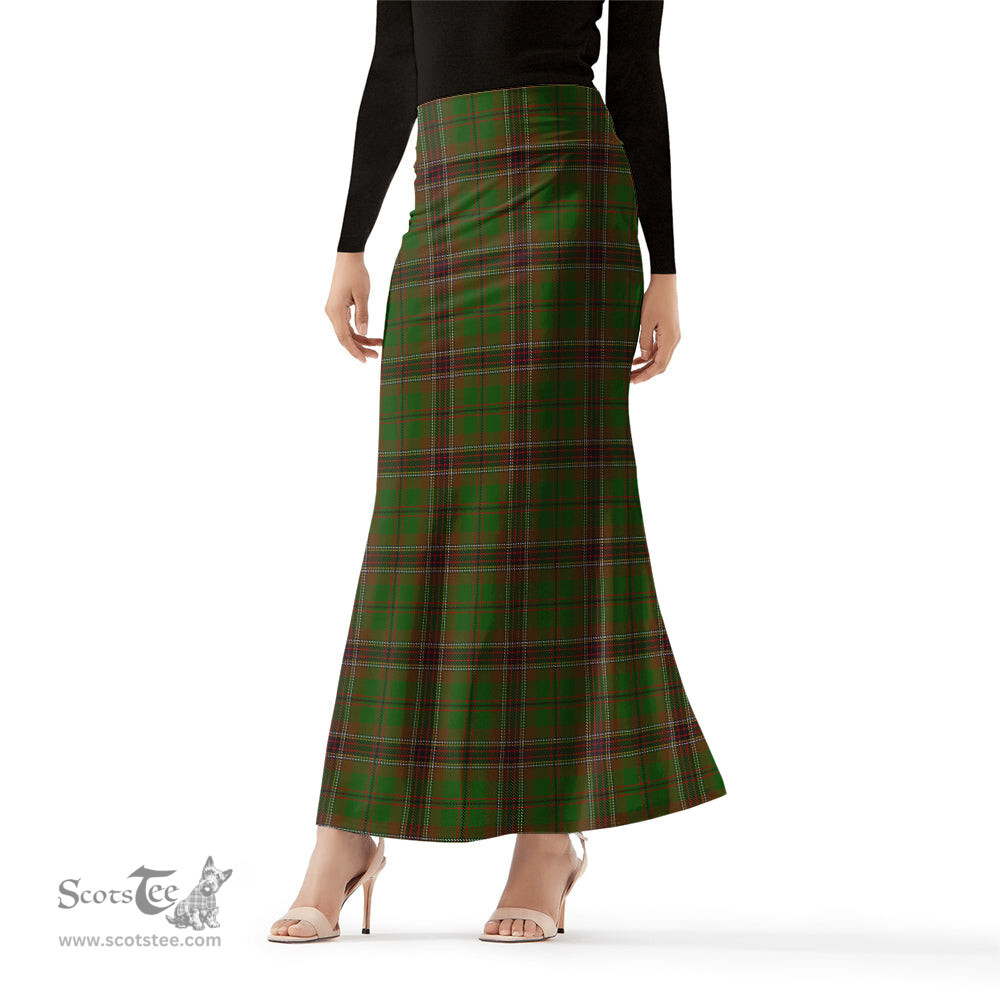 Scottish Murphy Tartan Womens Full Length Skirt - Tartan Skirt Knee Length Scottish Plaid Tartan Plaid - ScotsTee - scotstee.com