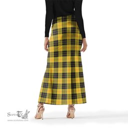 Scottish MacLeod of Lewis Ancient Tartan Womens Full Length Skirt - Tartan Skirt Knee Length Scottish Plaid Tartan Plaid - ScotsTee - scotstee.com
