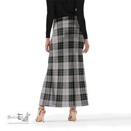 Scottish MacPherson Dress Tartan Womens Full Length Skirt - Tartan Skirt Knee Length Scottish Plaid Tartan Plaid - ScotsTee - scotstee.com