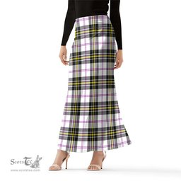 Scottish MacPherson Dress Modern Tartan Womens Full Length Skirt - Tartan Skirt Knee Length Scottish Plaid Tartan Plaid - ScotsTee - scotstee.com