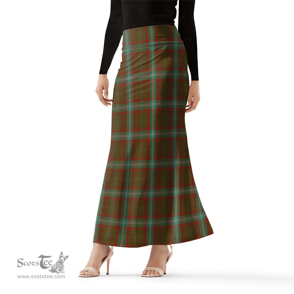 Scottish Seton Hunting Tartan Womens Full Length Skirt - Tartan Skirt Knee Length Scottish Plaid Tartan Plaid - ScotsTee - scotstee.com