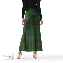 Scottish Westmeath County Ireland Tartan Womens Full Length Skirt - Tartan Skirt Knee Length Scottish Plaid Tartan Plaid - ScotsTee - scotstee.com