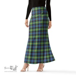 Scottish Watson Ancient Tartan Womens Full Length Skirt - Tartan Skirt Knee Length Scottish Plaid Tartan Plaid - ScotsTee - scotstee.com