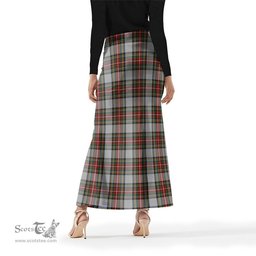 Scottish Stewart Dress Tartan Womens Full Length Skirt - Tartan Skirt Knee Length Scottish Plaid Tartan Plaid - ScotsTee - scotstee.com