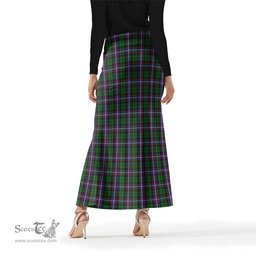 Scottish Russell Tartan Womens Full Length Skirt - Tartan Skirt Knee Length Scottish Plaid Tartan Plaid - ScotsTee - scotstee.com