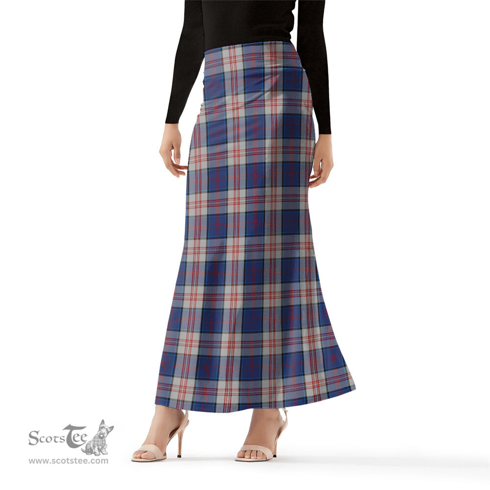 Scottish Stewart of Appin Hunting Dress Tartan Womens Full Length Skirt - Tartan Skirt Knee Length Scottish Plaid Tartan Plaid - ScotsTee - scotstee.com
