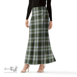 Scottish Taylor Dress Tartan Womens Full Length Skirt - Tartan Skirt Knee Length Scottish Plaid Tartan Plaid - ScotsTee - scotstee.com